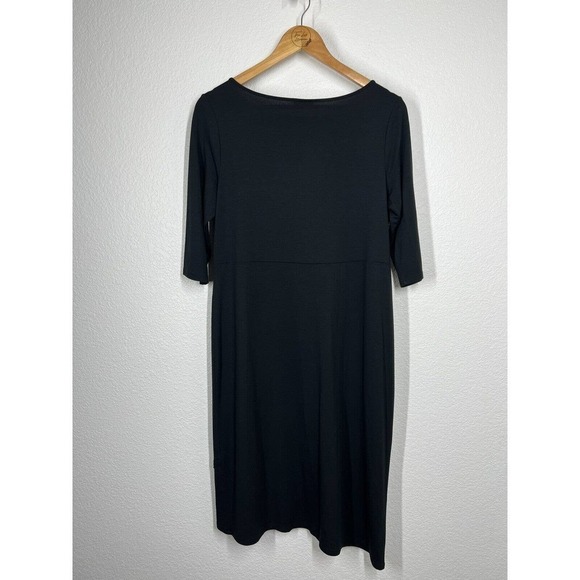 J. Jill Black Wearever Asymmetric Hem Dress - Picture 5 of 5